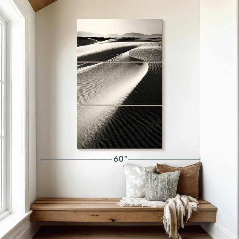 Dunes monochromes Alvord, H 50 po x l 32 po