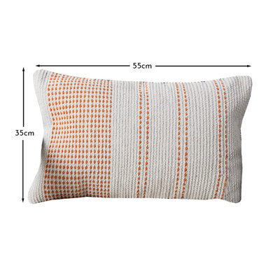 Bellis Cotton Striped Cushion Cover
