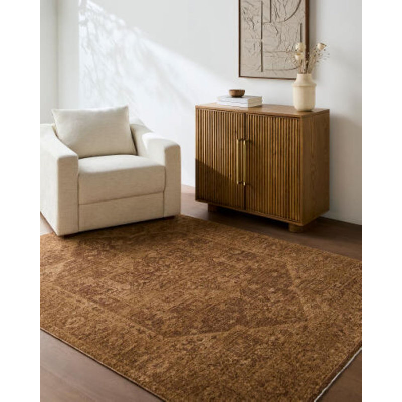 Bormann Machine Woven Indoor Area Rug, Rectangle 7'10" x 10'