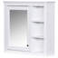 Armoire de rangement murale de salle de bain murale 30 po x 28 po, conception moderne, rangement dissimulé, armoire 28 po avec miroir, tableau, style,-1506493304