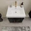 Ensemble de meuble-lavabo simple 23,6 po-70381343