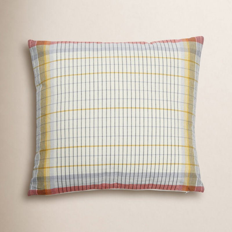 Housse et insert de coussin en coton Carsyn
