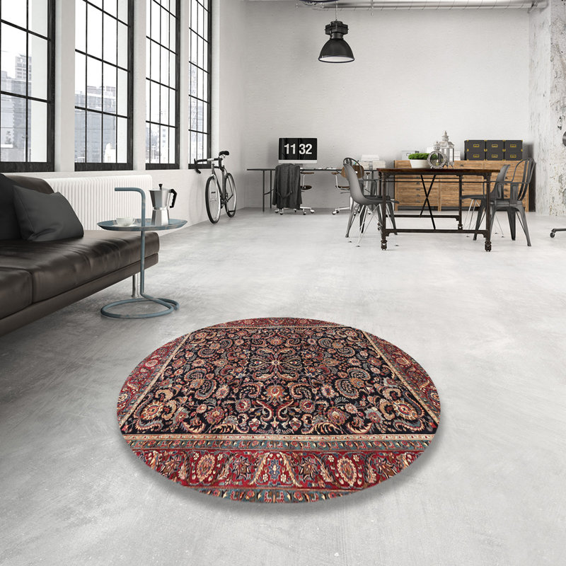 Abidi Oriental Indoor Rug, Round 8'