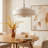 Arly 5 - Light Dimmable Drum Chandelier