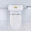 Toilette allongée une pièce - blanc
