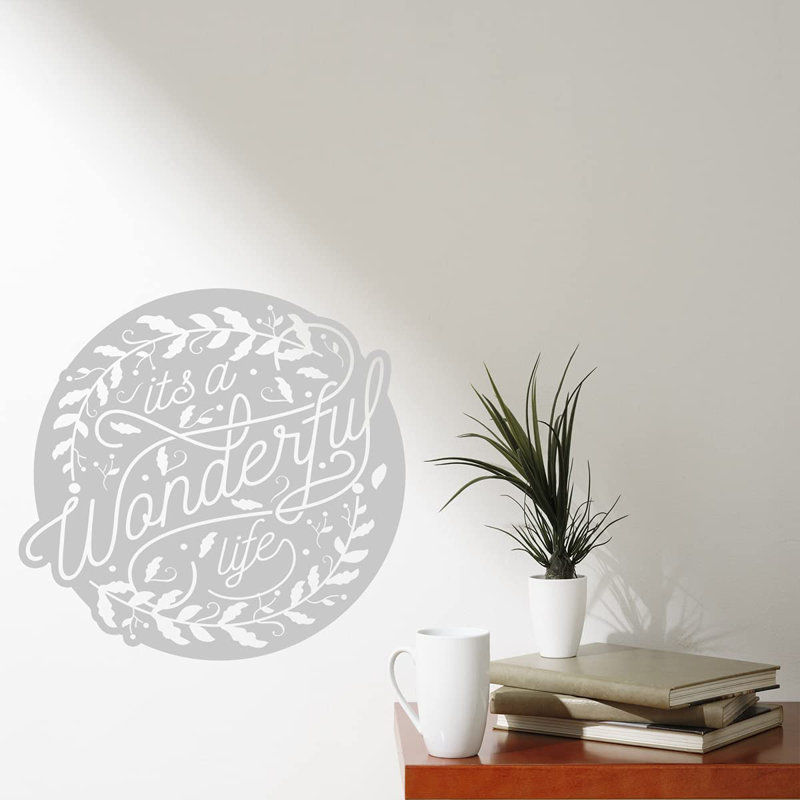 Adhésif décoratif, Argent, H 13 po x l 14 po