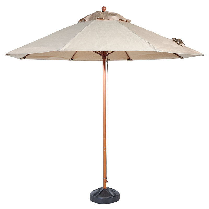 Parasol de marché, Lin, 6.5" x 6.5"