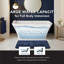 Baignoire de trempage autoportante avec drain central et drain 59 po. Trans Transile-100898553