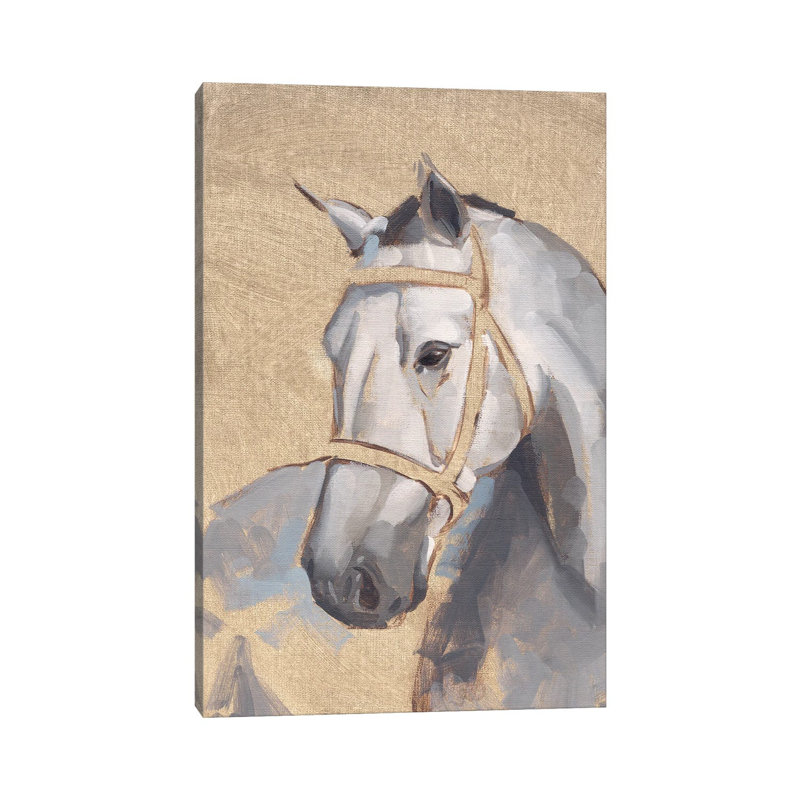 Thoroughbred V by Jacob Green - Wrapped Canvas Painting, 20.32 cm H x 30.48 cm W