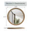 Miroir mural 23,62 pouces