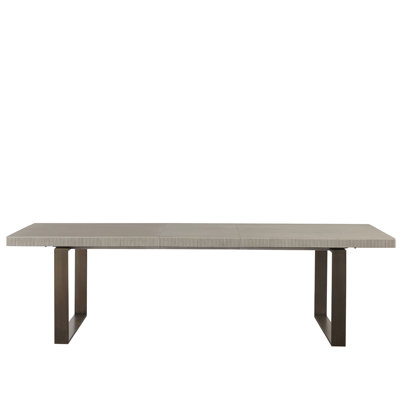 Robard Extendable Metal Base Dining Table