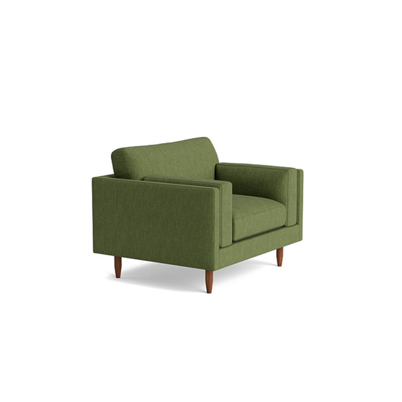 Skinny Fat Chair, Performance Weave - Basil