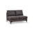 Stylish Corner Sofa, Anthracite Color, 78.7 x 123.6 x 59.1 inches | Beech Wood & Chipboard Frame, 100% Polyester Fabric, Dry-Cleanable | Soft Grey Foam & Silicone Foam Cushions for Ultimate Comfort-90667764-90667765
