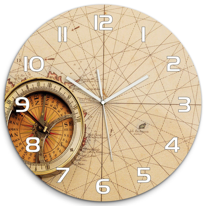 Josylin Glass Wall Clock
