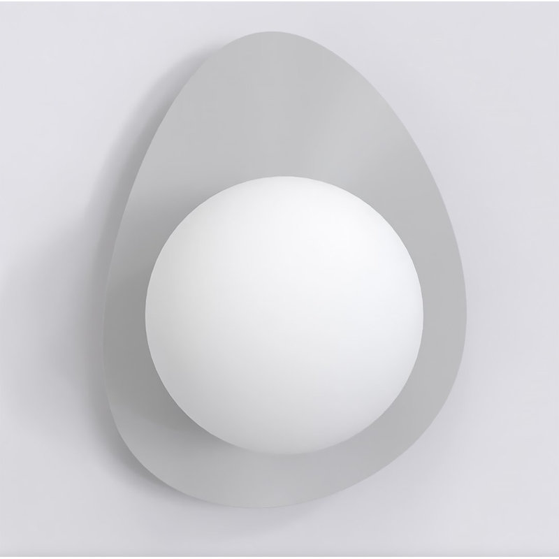 Flush Mounted Sconce, Grey