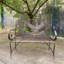 Banc d'extérieur en métal Heinolf