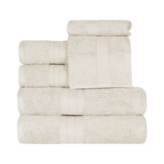 Chic Home Luxurious 2-Piece 100% Pure Turkish Cotton White Bath Sheet Towels, 34 inchx68 inch, Striped Hem, Oeko-Tex Certified, Size: 2pcs