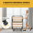 Reanna Upholstered Metal Open-Frame Bed