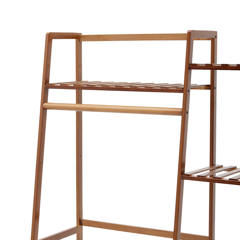 157.5cm Clothing Rack, Brown