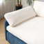 Chaise rembourrée avec accoudoirs et coussins-1604806270