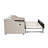 Twin Size Upholstered Daybed With Trundle,USB Port-2097167605