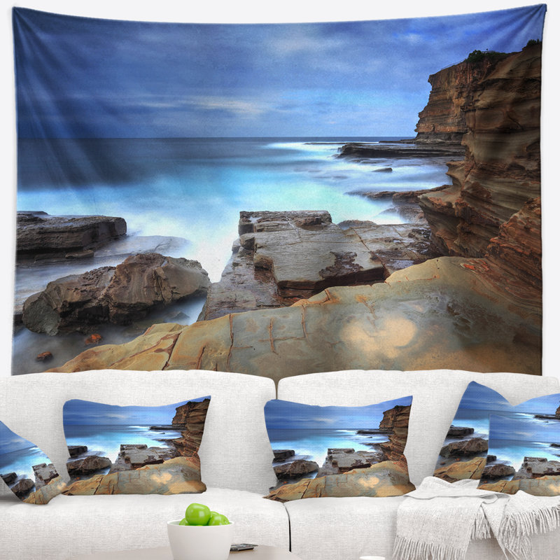 Tapisserie Seashore Terrigal Skillion NSW Australie, H 32 po x l 39 po