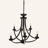 6-light Dimmable Chandelier
