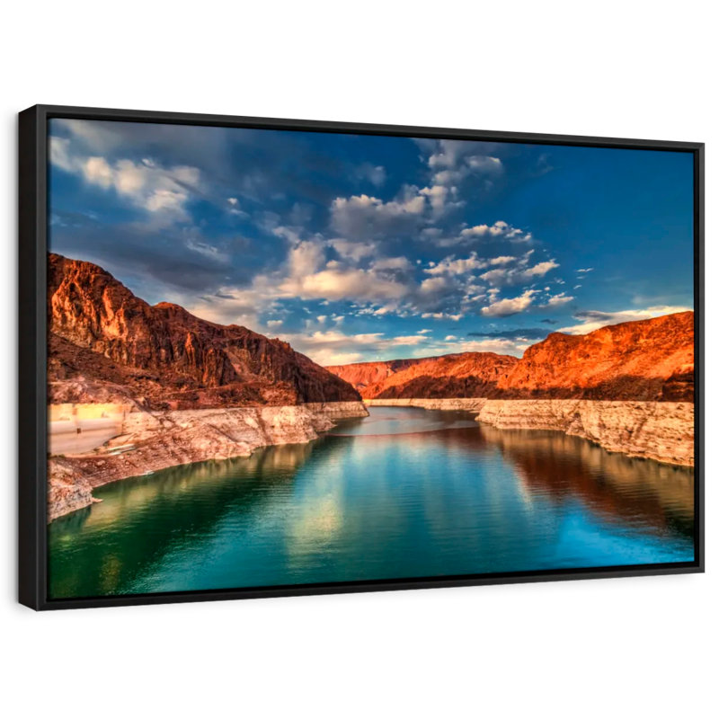 Impression sur toile Hoover Dam, H 21 po x l 31 po