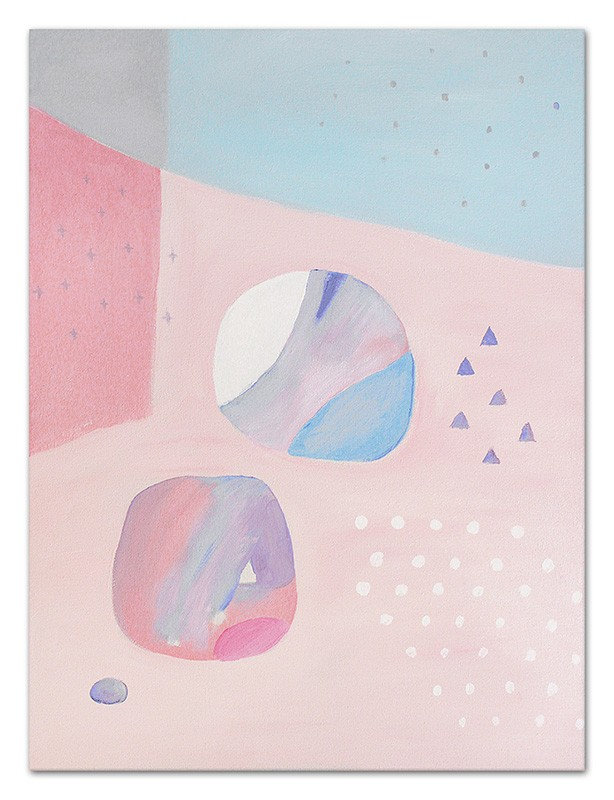 Abstraction - Wrapped Canvas Painting