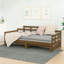 Overby European Single (90 X 200cm) Solid Wood Bed-1400433437