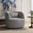 Aunna 34" Sherpa Upholstered Swivel Barrel Chair-1188135603