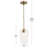 Celino One-Light Pendant with Clear Glass-1888196192