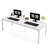 Pallas 78.74'' Extra Long Double Computer Desk for Workstation-946276385