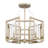 Newlin Glass Semi Flush Mount-122144943
