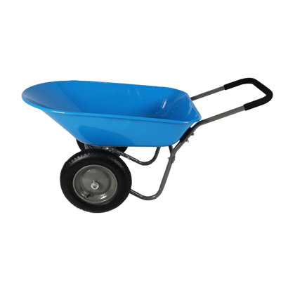 50.39 "L x 24.61 "W x 23.82 "H ABS+Steel(Q235) Utility Cart in Blue