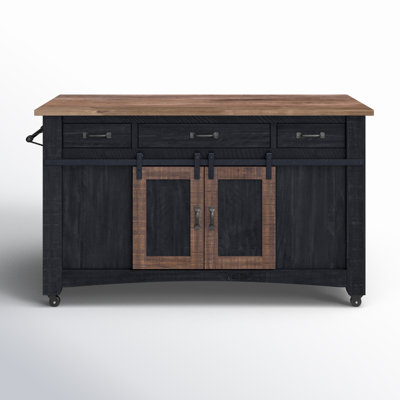 Westleigh Solid Wood Kitchen Island