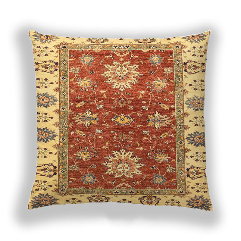 Coussin Abstract 2867, Microsuède