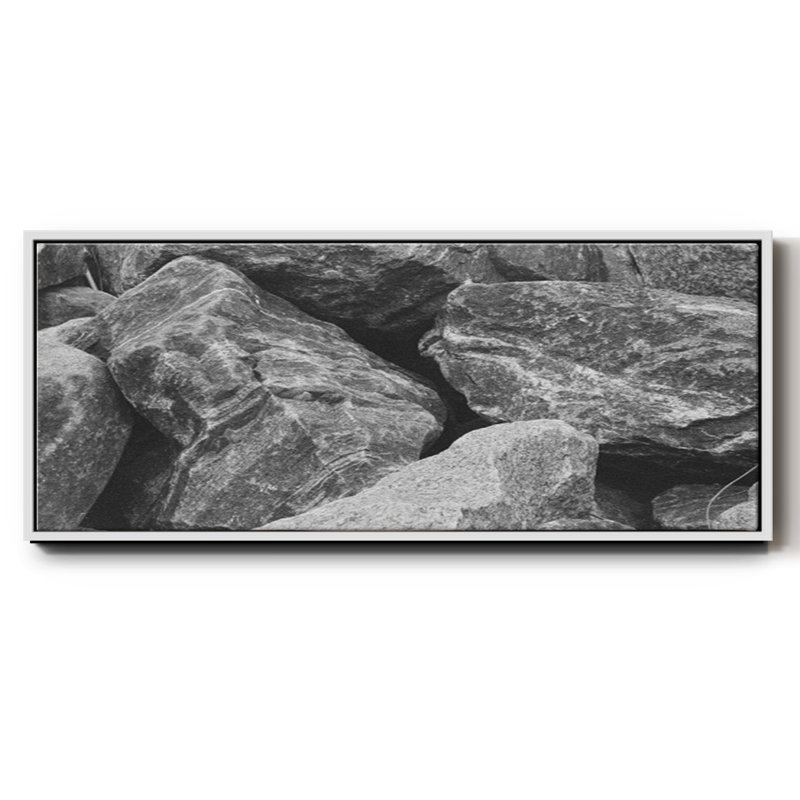 Found Textures VII- Framed Canvas