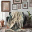 Abstract Elegance - Couverture sherpa de qualité supérieure 1 pièce-99534676