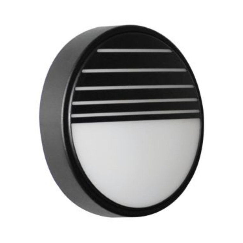 Oliver Black Outdoor Bulkhead Light