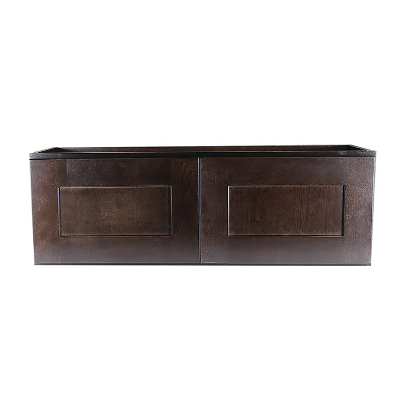 Armoire de cuisine style Shaker de Design House Brookings (prête à assembler), Espresso, H 15 po x l 36 po