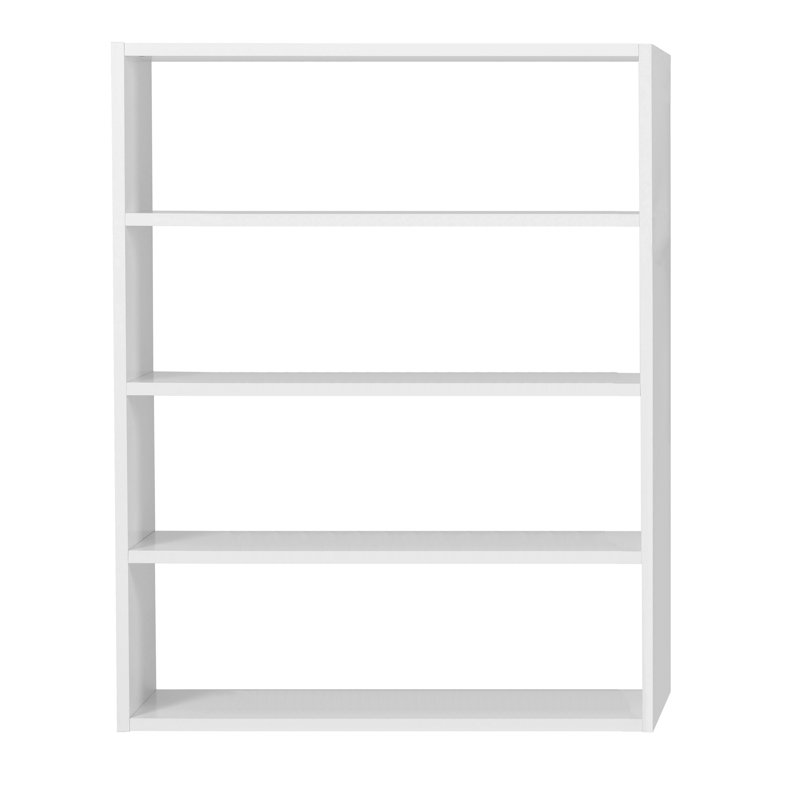 Pombal Standard Bookcase, 224cm H x 74cm W, Pure White
