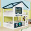Lit superposé en bois avec bibliothèque-782203050-782203051