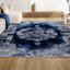 Tapis bleu marine / ivoire-6007072