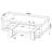Garven Coffee Table with Shelf-2092649446