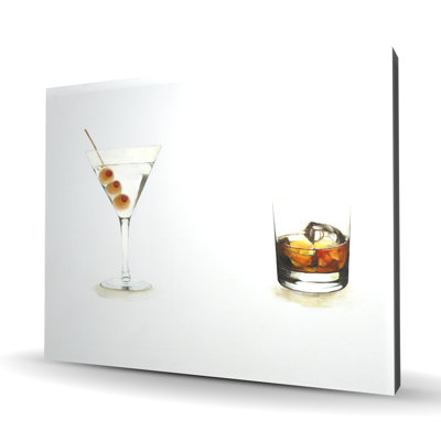 Cocktails Vintage Food Canvas | Home Decor Art for Bar