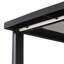 Commode large en plastique 4 tiroirs IRIS, noire