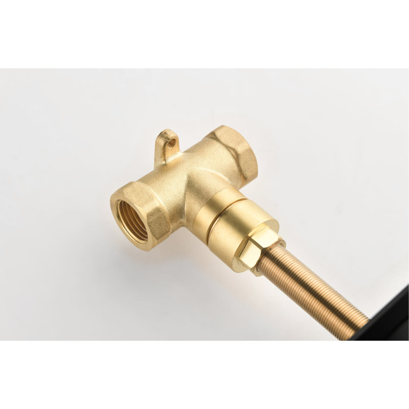3,43 po Robinet X 2,26 po - Poignée ajustable en laiton moulé 3/4 po