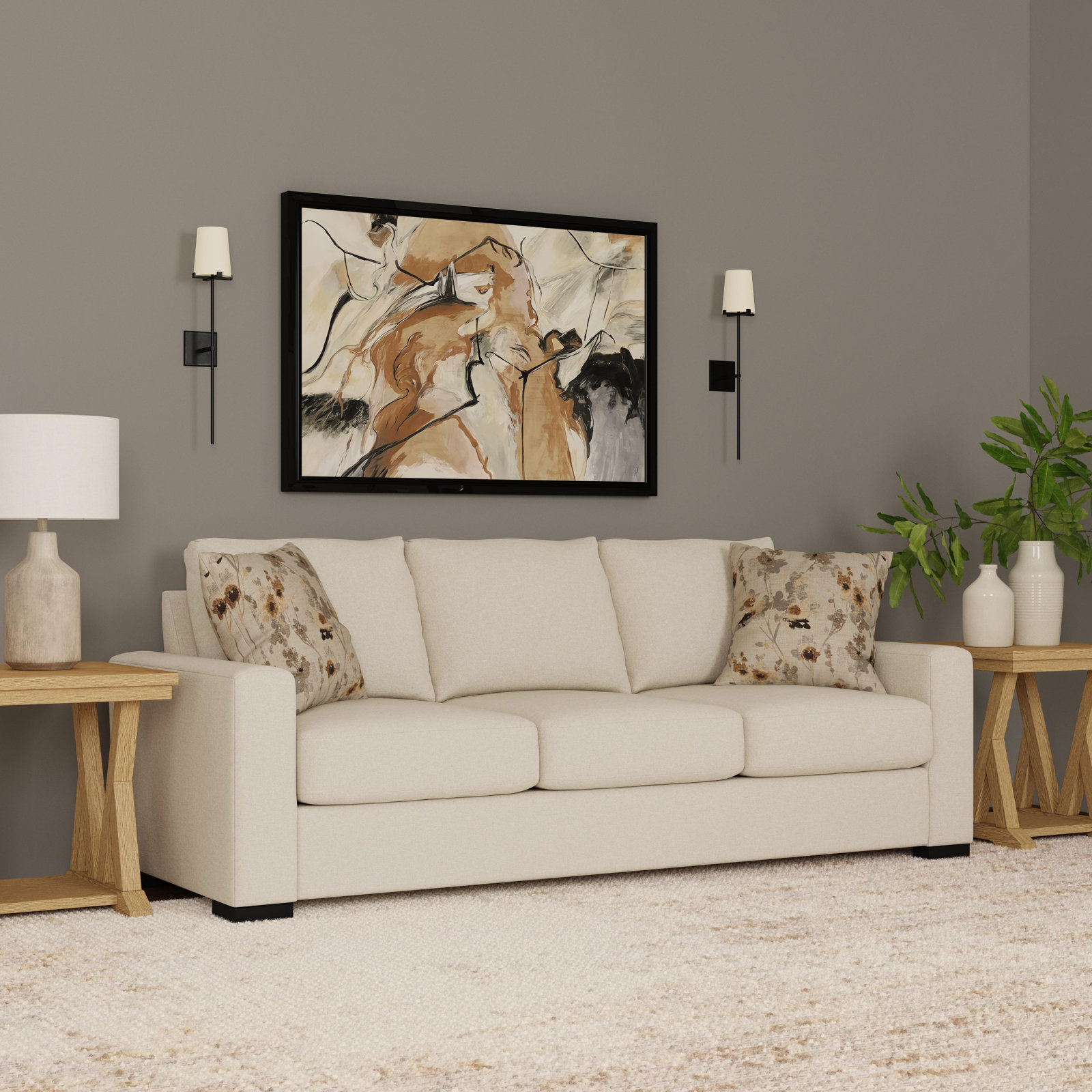 Oliver Sofa, White
