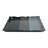 Tray and Plate Metal Iron Glam Style 18" Square Gray and Black for Home Office Bedroom Living Room Decor